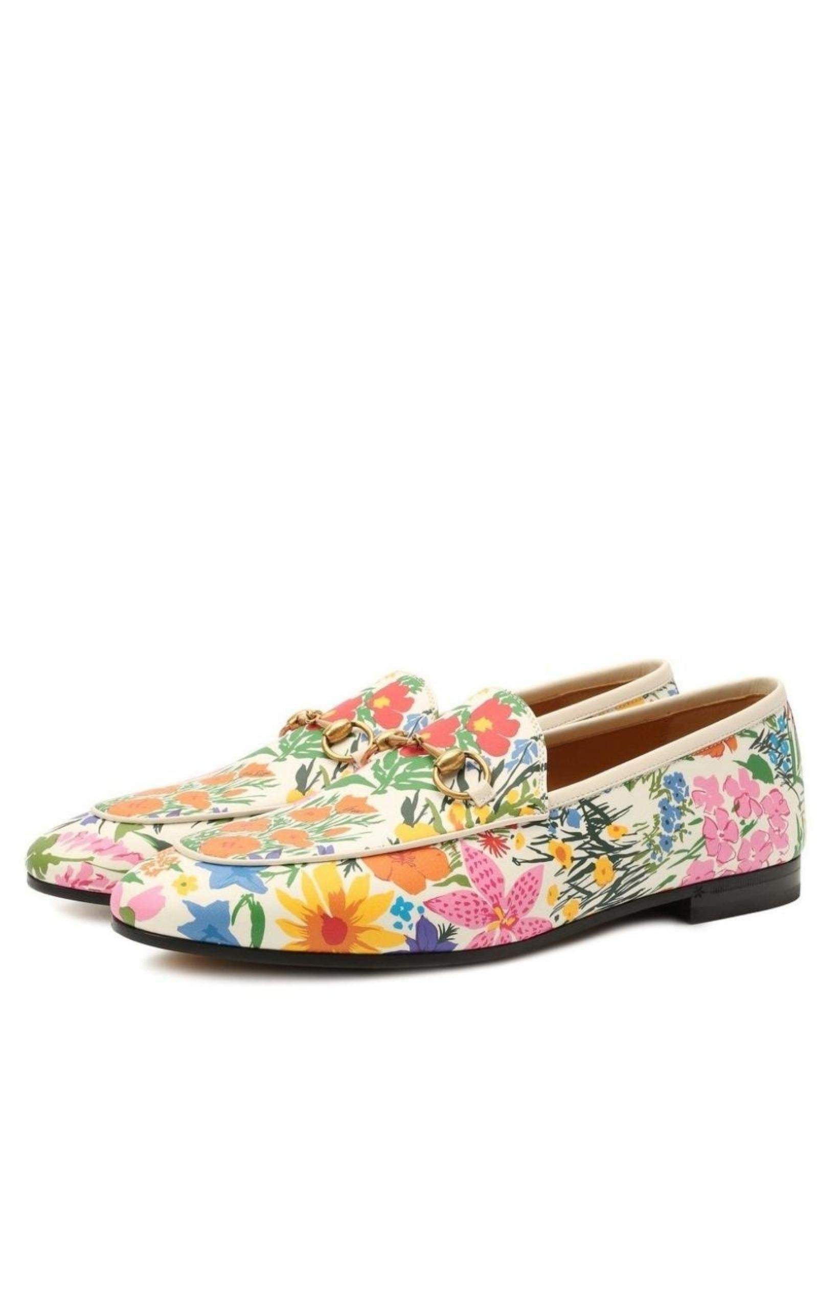 Ken Scott Jordaan Floral Print Loafer Gucci