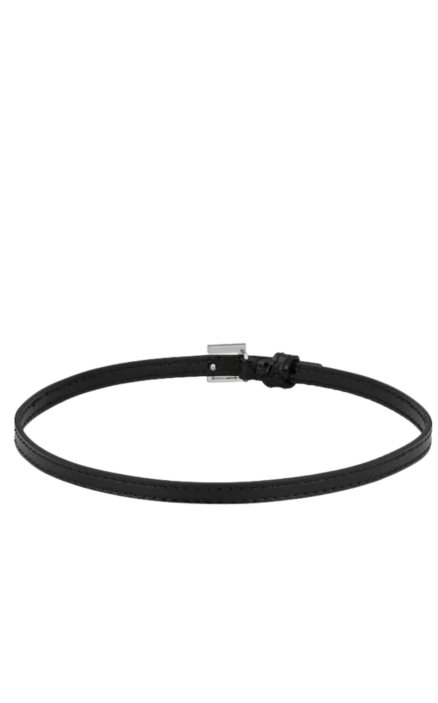 Gucci Leather Choker with Square GG