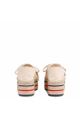 Logo Platform Espadrilles Gucci