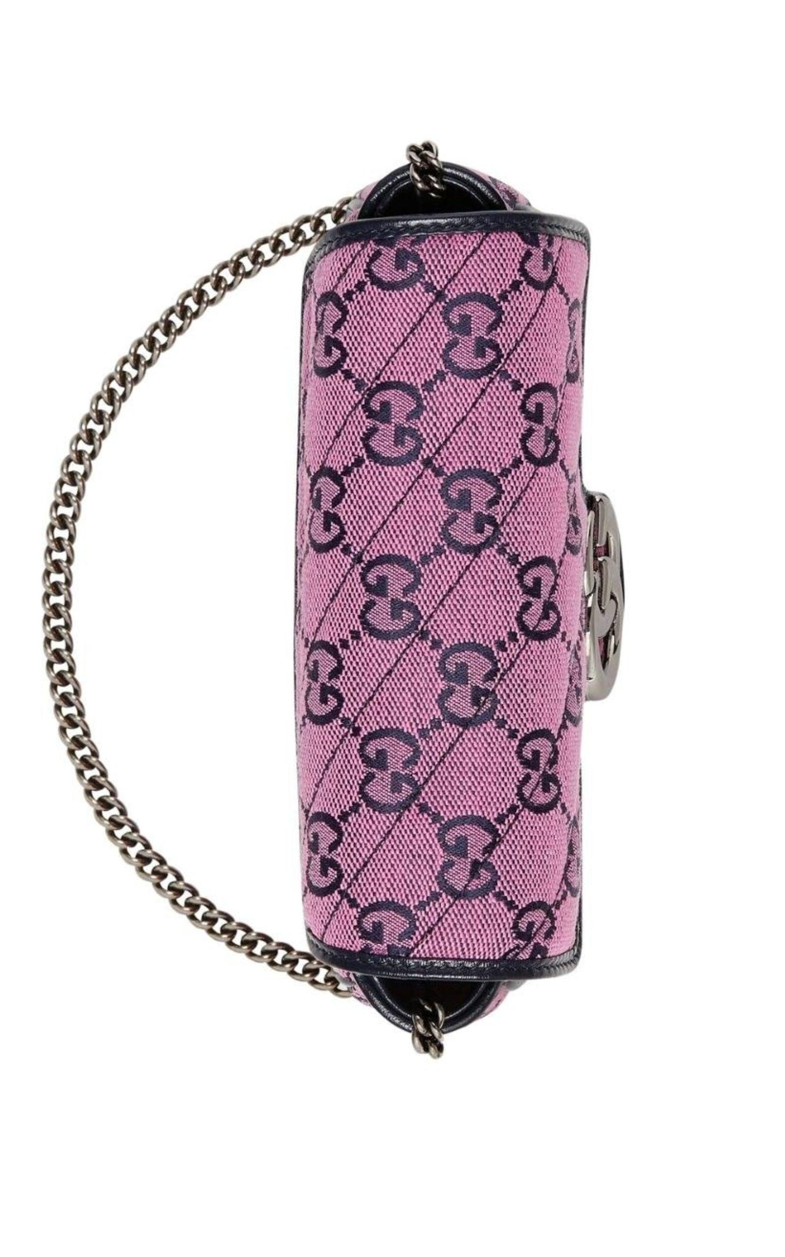 Pink GG Marmont Pink Super Mini Bag Gucci