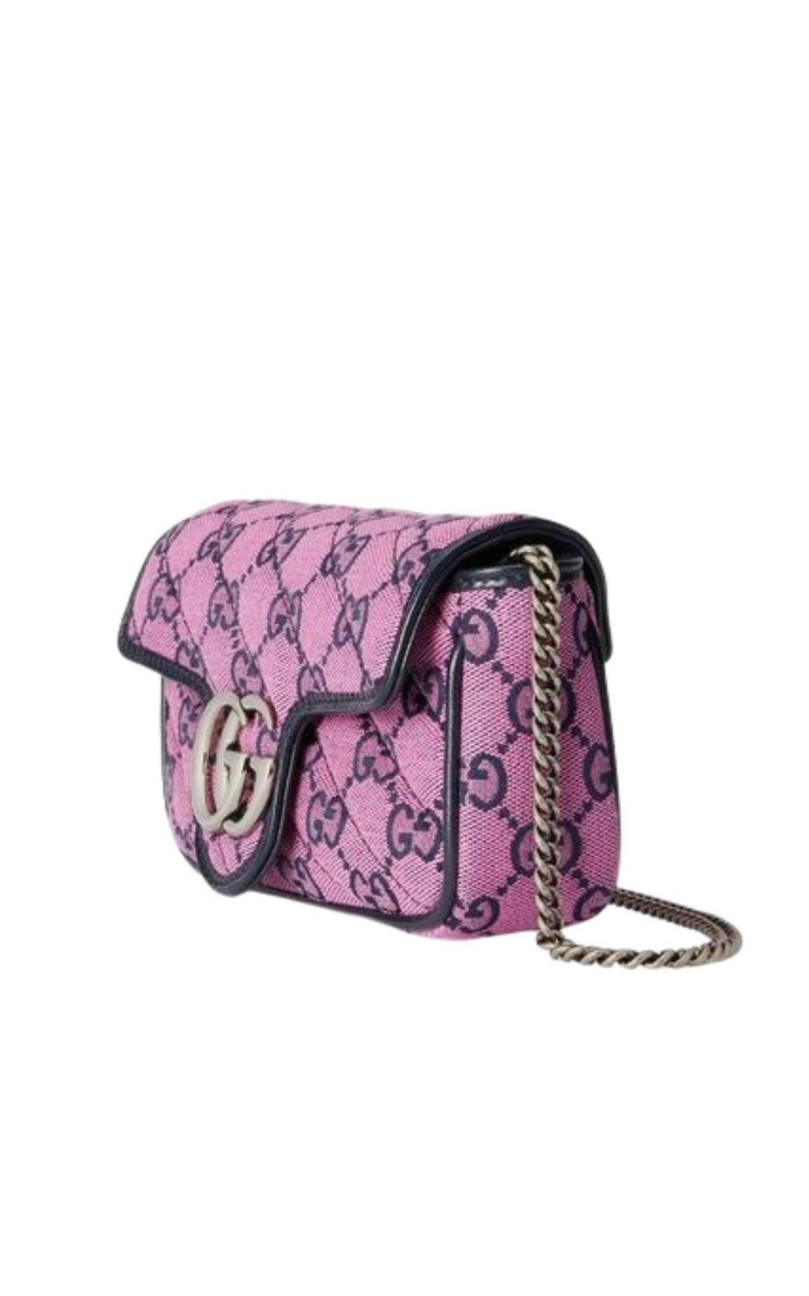 Pink GG Marmont Pink Super Mini Bag Gucci