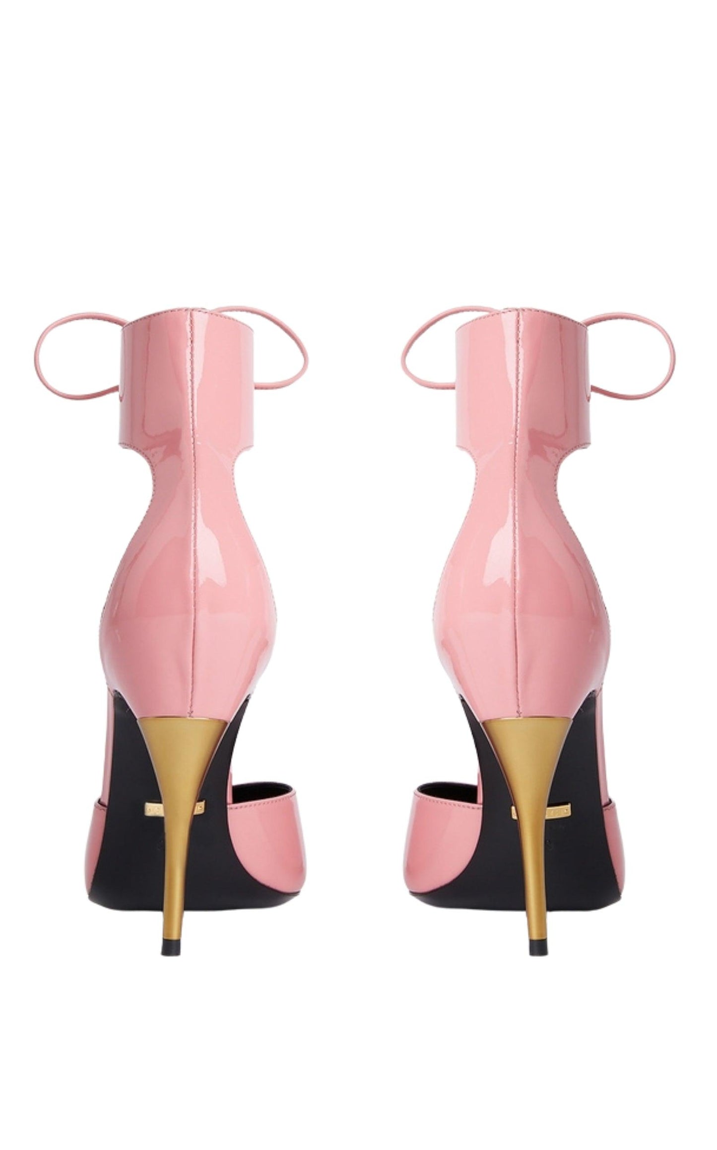 Gucci Priscilla Glossed-Leather Pumps