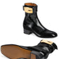 Gucci Retro G 35mm Leather Ankle Boots