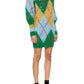 Gucci Sequinned Argyle Jumper Dress - Runway Catalog