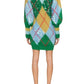 Gucci Sequinned Argyle Jumper Dress - Runway Catalog