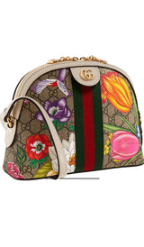 Small Ophidia Flora Shoulder Bag Gucci