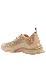 Gucci Tela GG Crystal Mesh Runner Sneakers