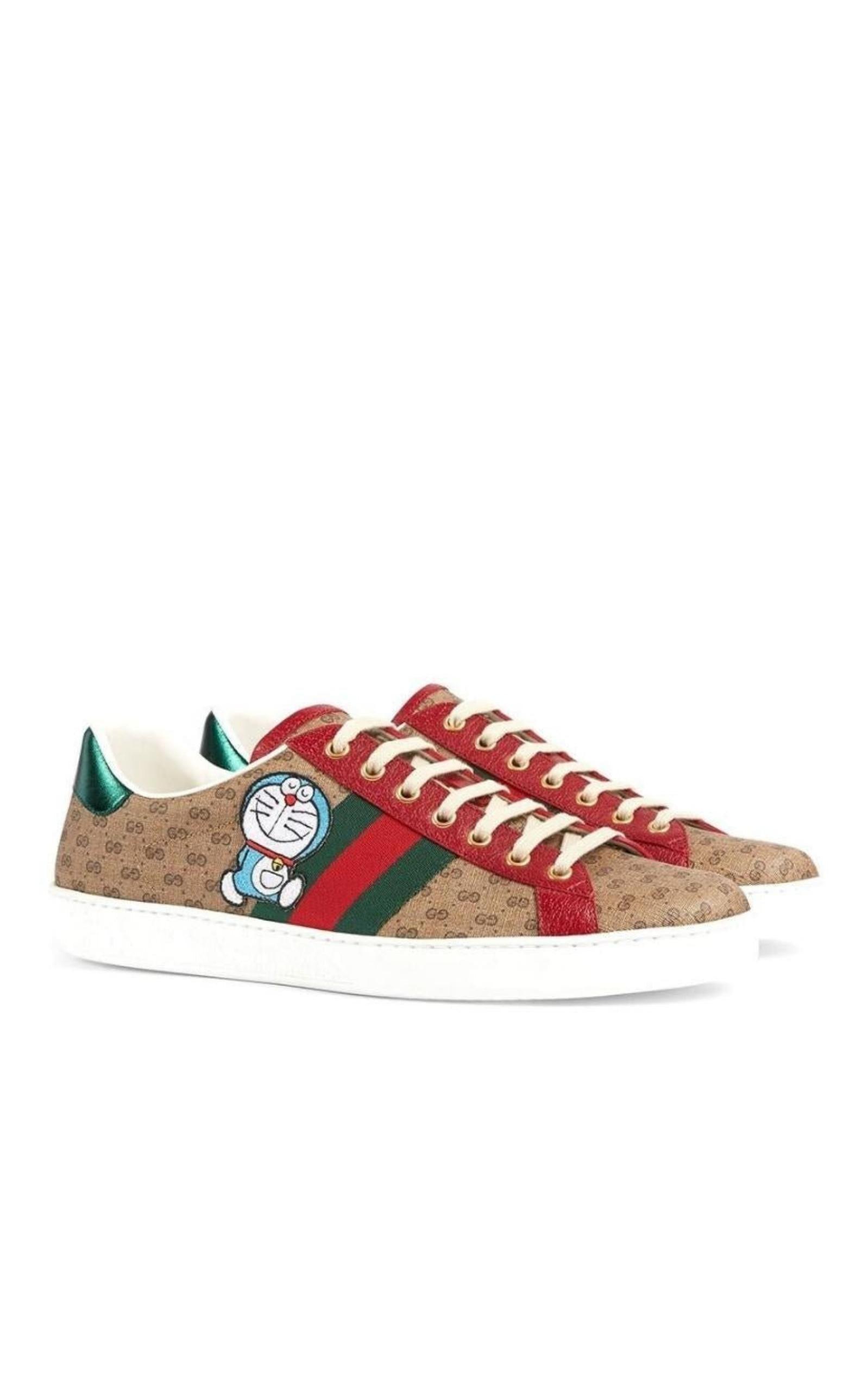 x Doraemon Ace Sneakers Gucci