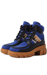 x North Face Romance Ankle High Casual Boots Gucci