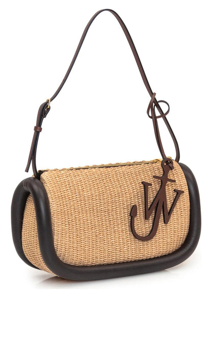 Bumper Small Raffia Shoulder Bag JW Anderson