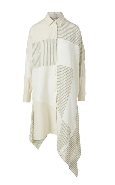 Loewe Oversized Patchwork Midi Dress