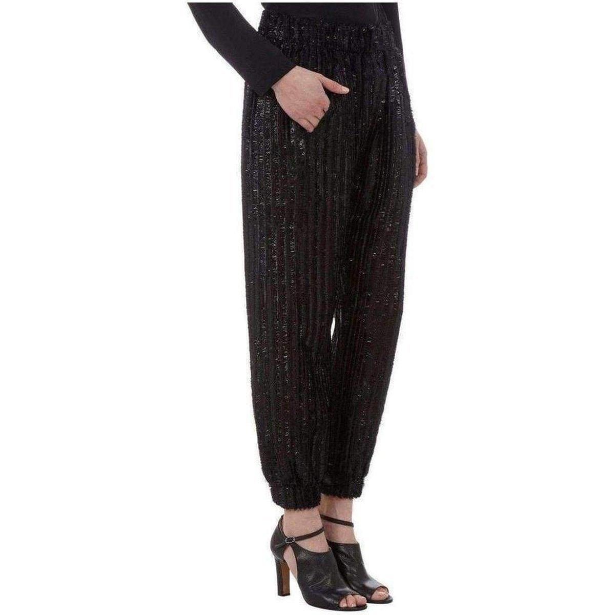 Zero + Maria Cornejo Eka Metallic Fringe Pants Maria Cornejo