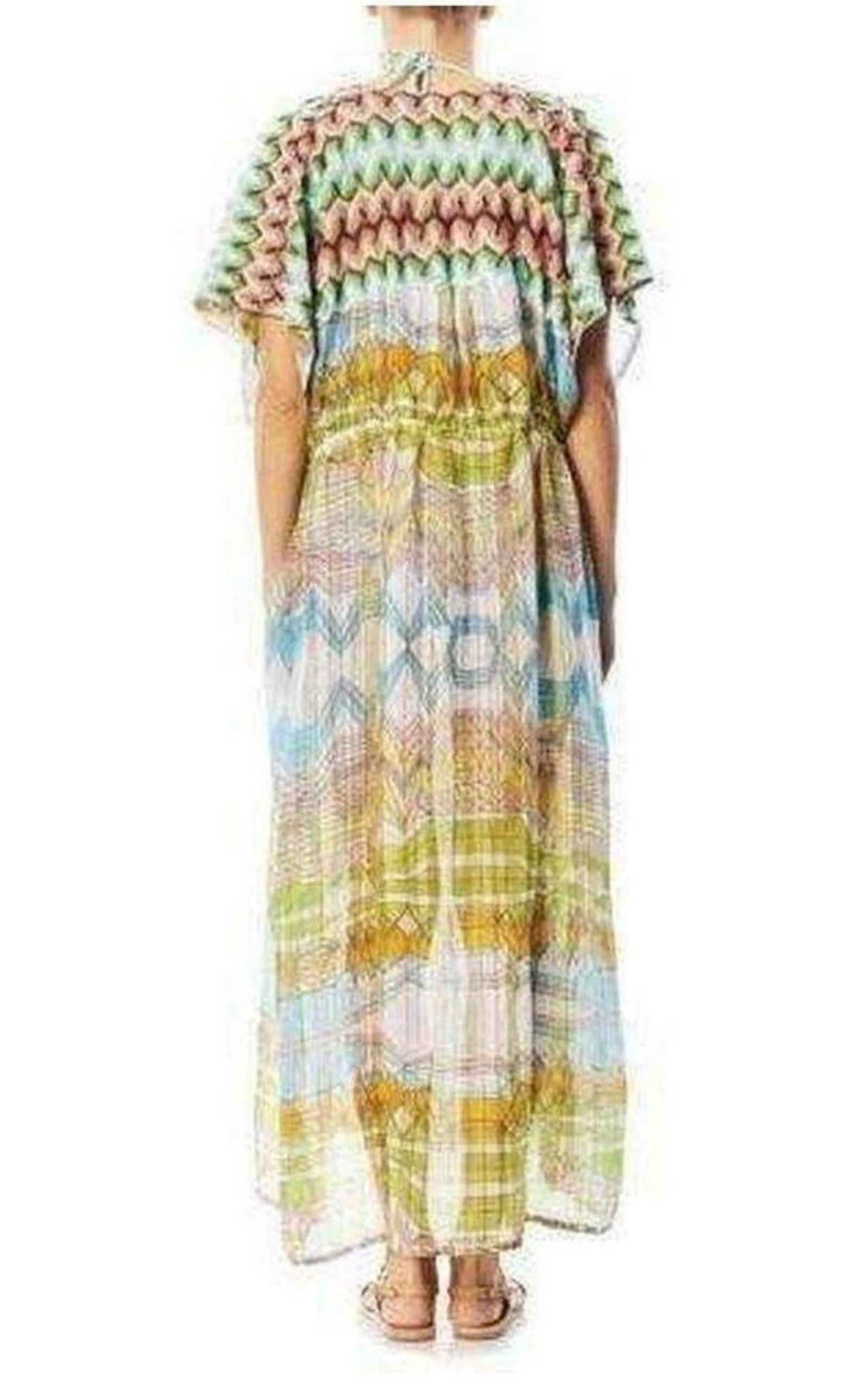 Knitwear Stampa Geometric Print Kaftan Missoni