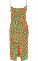 Graphic-print Midi Dress Moschino