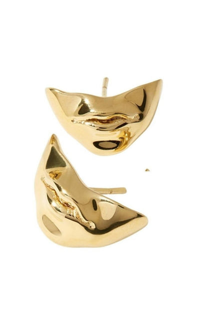 Gold Rivette Earrings Paola Vilas