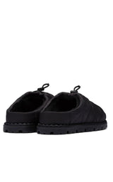 Re-Nylon Shearling-lined Mules Prada