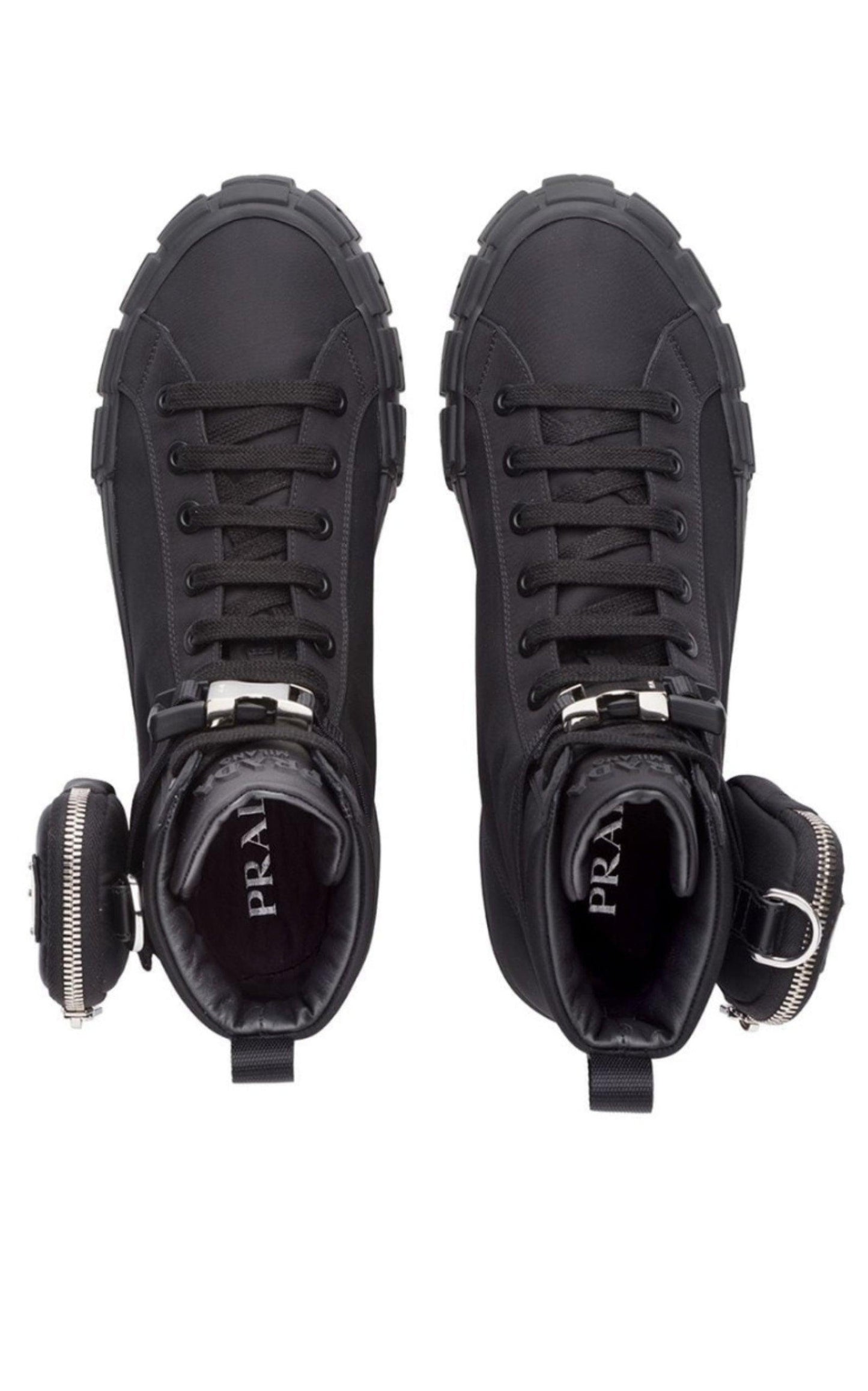 Wheel High Top Sneaker Prada