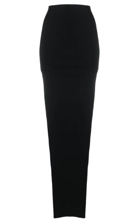 Side Slit Pull-on Skirt Rick Owens