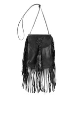 Anita Fringe Leather Crossbody Bag Saint Laurent