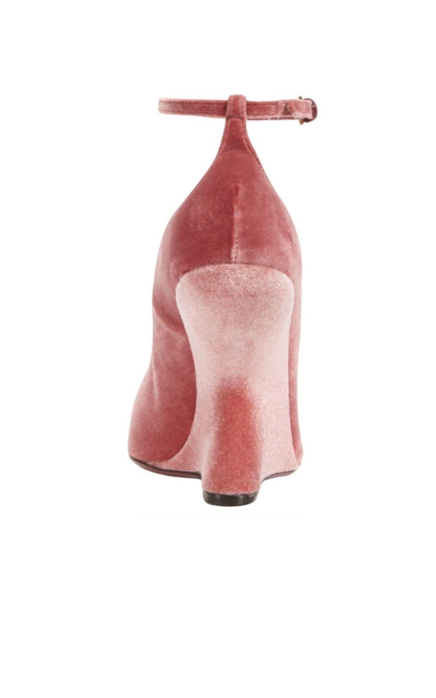 Pink Tivoli Velvet F-wedge Pumps Salvatore Ferragamo