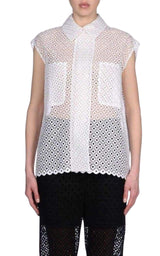 Cutwork Embroidery Erne Blouse Stella McCartney