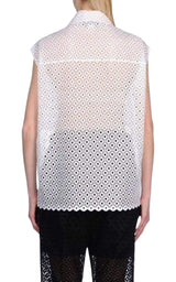 Cutwork Embroidery Erne Blouse Stella McCartney