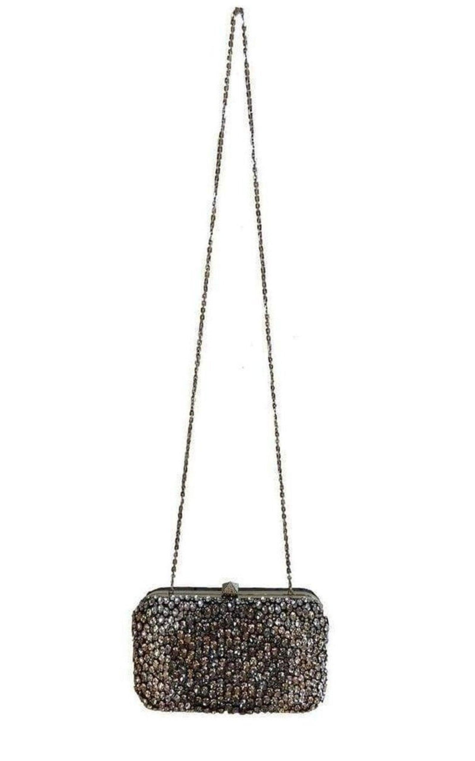 Swarovski Crystal-Embellished Clutch Valentino