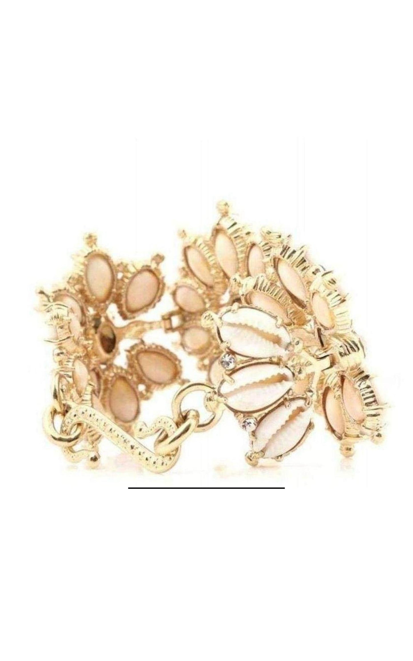 Lusaka Pleated Gold Bracelet Vivienne Westwood